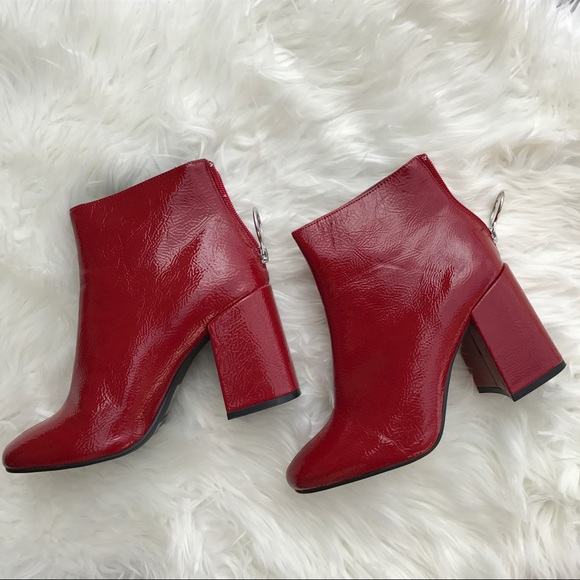 forever 21 red booties